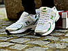 Чоловічі кросівки New balance 530 White Green Silver Нью Беланс 530 білі із зеленим текстиль-сітка демісезон, фото 8