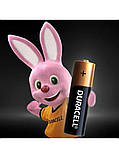 Батарейка АА Duracell 2шт в упаковці, лужні батареї LR6 від Duracell, фото 3