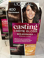 Краска-уход Casting Creme Gloss - 400 Каштановый