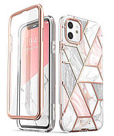 Чехол i-Blason Cosmo Series Clear Case for iPhone 11 - Marble (IBL-IPH11-COS-M)