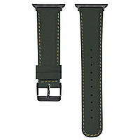 Кожаный ремешок STR Crazy Horse Leather Band LT04 for 49/42/44/45 mm - Green