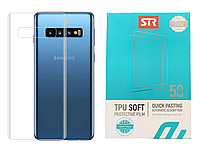 Гидрогелевая пленка на заднюю часть STR Back Stickers для Samsung Galaxy M20 - Прозрачная
