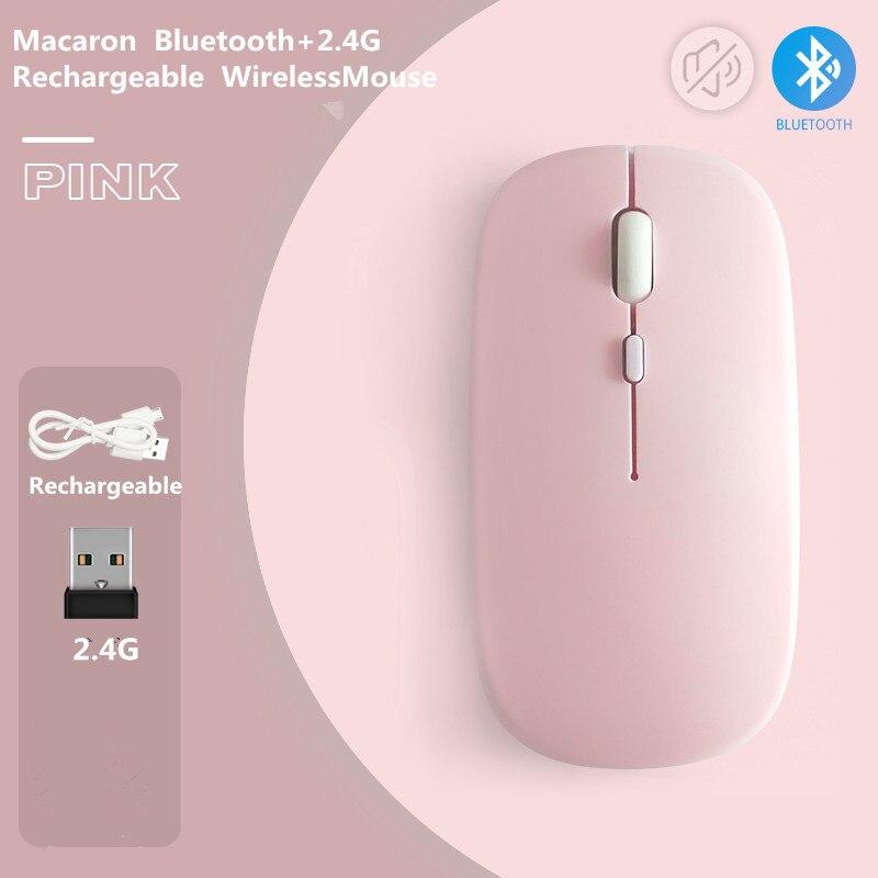 Мишка бездротова безшумна перезаряджувальна DualMode DM-B2