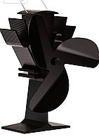 Tomersun 3 Blades Тепловий вентилятор для дров'яний/бревенчастого пальника/каміну
