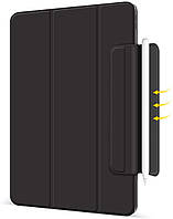 Магнитный силиконовый чехол-книжка STR Buckles Magnetic Case for iPad Air 4 (2020) | Air 5 (2022) M1 - Black