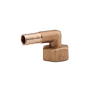 Штуцер йорж кутовий із внутрішнім 1/2″ різьбленням на шланг діаметром 10 мм