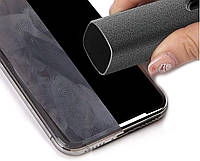 Кишеньковий спрей з мікрофіброю для чищення дисплея STR Mobile Phone Screen Cleaner Gray