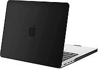 Пластиковий матовий чохол-накладка STR Matte Hard Shell Case for MacBook Pro 16 (2021 2023) M1 M2 - Black