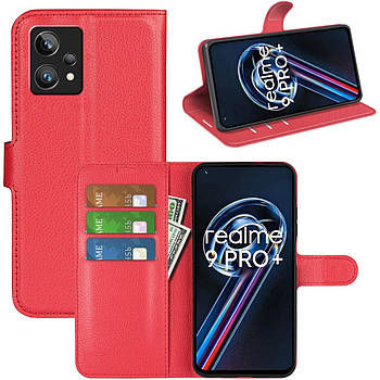 Чохол-книжка Litchie Wallet для Realme 9 Pro Plus Red