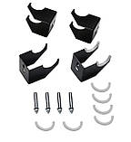 Вертикальний дизайнерський радіатор опалення ARTTIDESIGN Livorno II 6/1800/408 чорний матовий, фото 6