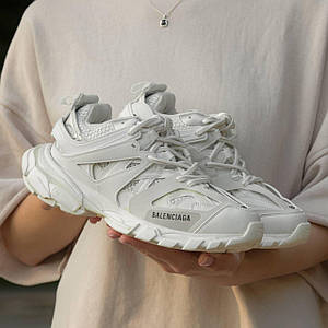 Жіночі Кросівки Balenciaga Track 3.0 Triple White 36-37-39-40-41