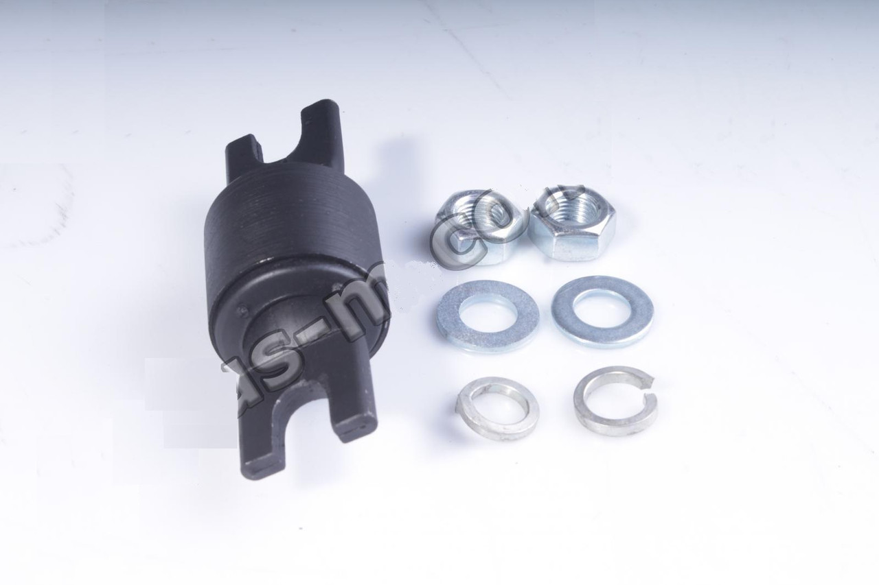 Сайлентблок амортизатора Газель NEXT (шарнір) комплект (гайка 2 шт., шайба 2 шт.) (Авто Престиж), фото 1