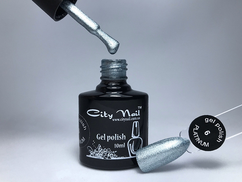 Гель лак PLATINUM City Nail № 6, 6мл