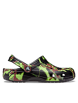 Крокси CROCS CLASSIC SPRAY CAMO CLOG 208261 BLACK, фото 3