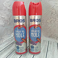 Аерозоль від молі Брос Bros із запахом лаванди 150 мл Польща, фото 2