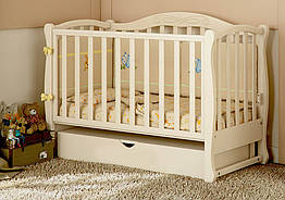 Дитяче ліжечко для новонароджених Prestige 5 маятник
