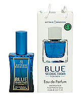 Тестер мужской Antonio Banderas Blue Seduction for Men, 50мл, сумка.