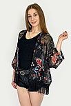 Накидка Pull & Bear 9585/339/800 чорна S, фото 5