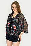 Накидка Pull & Bear 9585/339/800 чорна S, фото 4