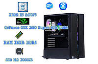 Новий ігровий комп'ютер GamePC V8 Intel Xeon E5 2670V3 16 GB DDR4 GTX 1660 Super 6GB SSD M2 1TB ПОДАРУНОК WiFi BT