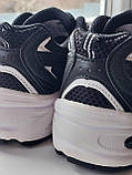 Кросівки чоловічі New Balance 530 Black чорний на білій підошві літні спортивні легкі (2250 см) баланс, фото 8