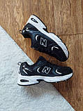 Кросівки чоловічі New Balance 530 Black чорний на білій підошві літні спортивні легкі (2250 см) баланс, фото 5
