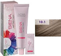 Крем-краска для волос 10/1 ярко-пепельный блондин jNOWA Siena Chromatic Save, 90 мл