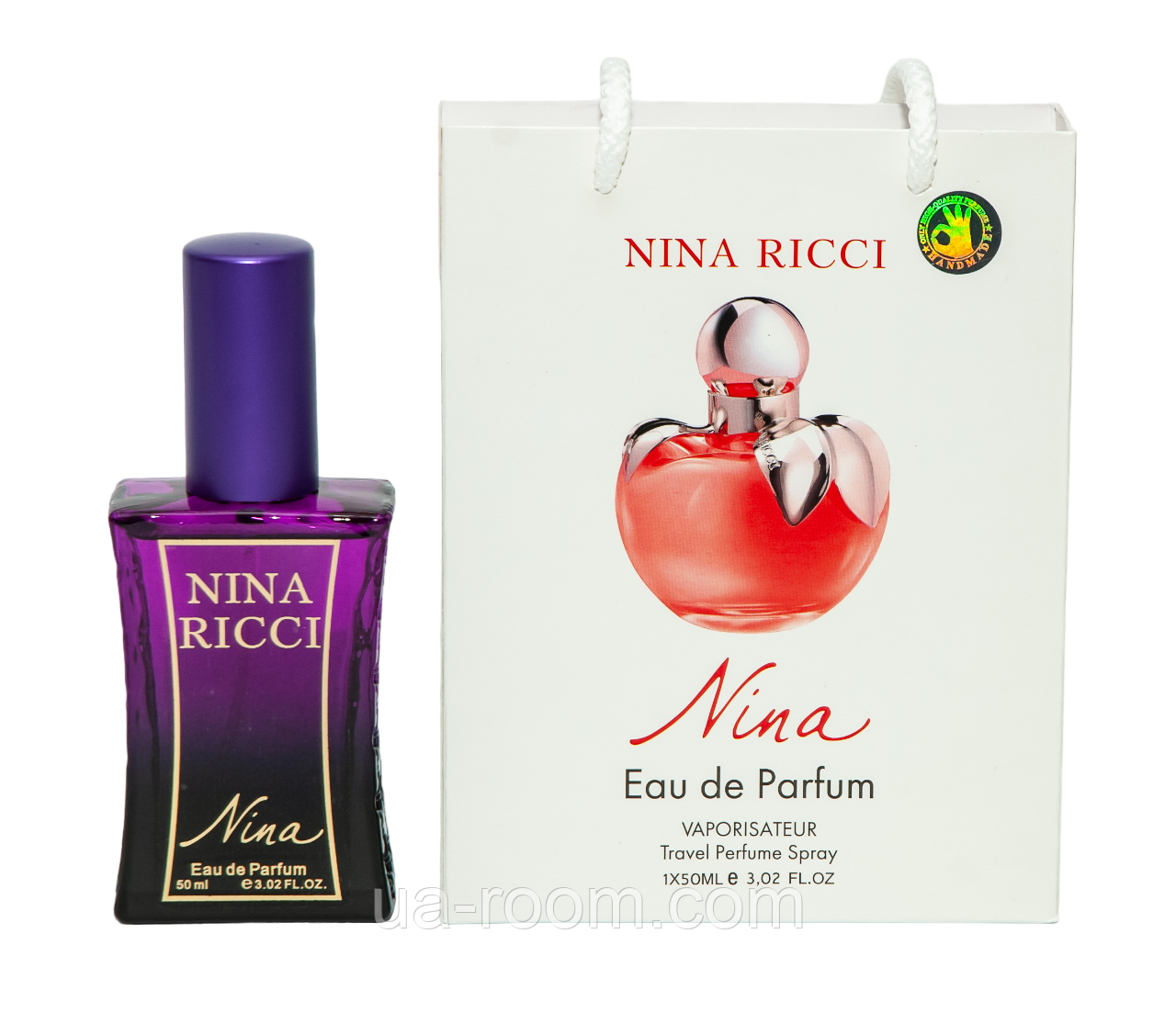 Тестер  жіночий Nina Ricci Nina, 50 мл, сумка.