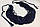 Намисто Буси гачковані чорно-сині (00501), фото 4