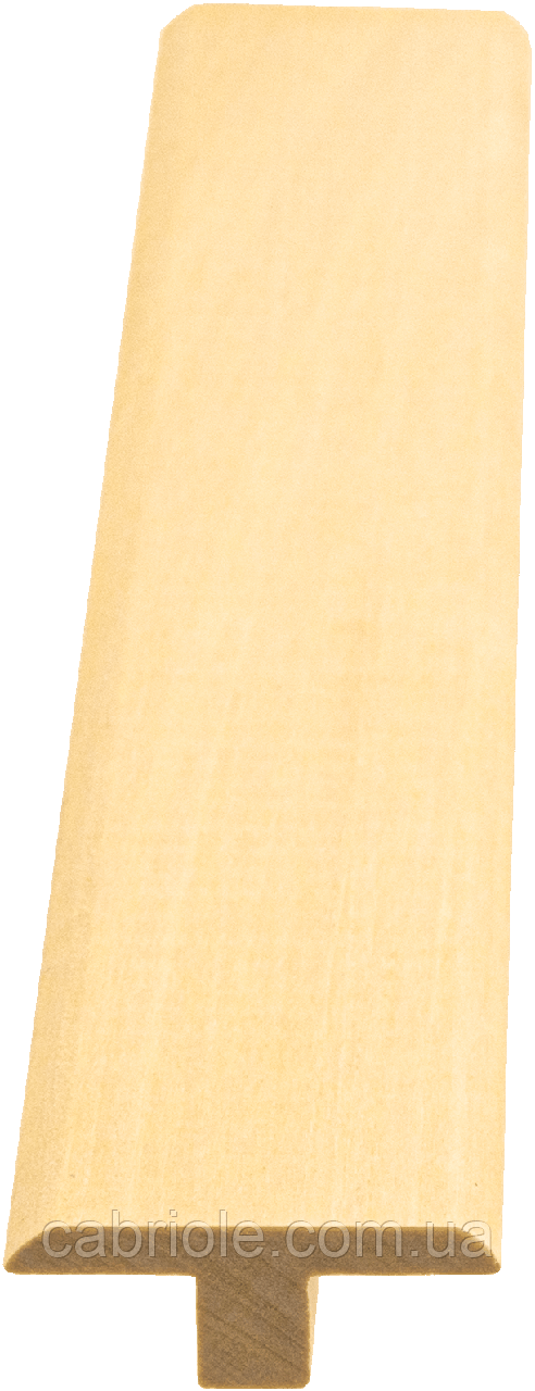 Рейка декоративна липа T35 "Люкс", цільна 35х12х1900-3000мм
