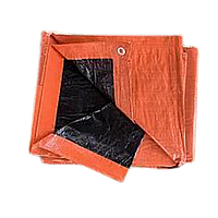 Тент 3х4 (черно оранжевый) Extreme 120г / м2