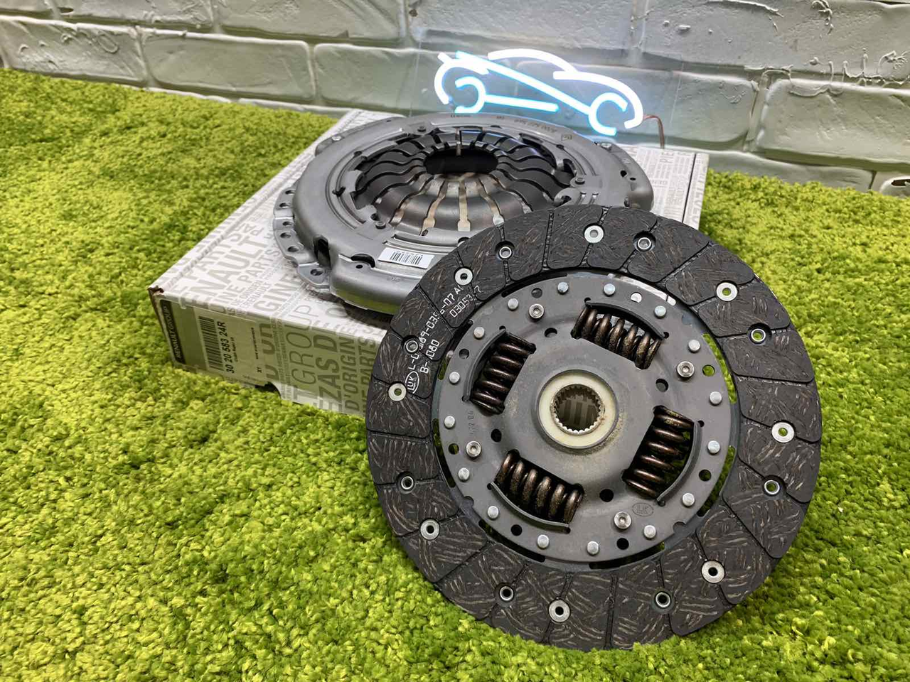 Зчеплення комплект 1.5 DCI Renault Logan (2009-2012) Оригінал 302058324R Рено логан, фото 1