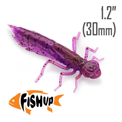 Dragonfly 1.2" (30 мм.) 10 шт. Силикон FishUp col. 016