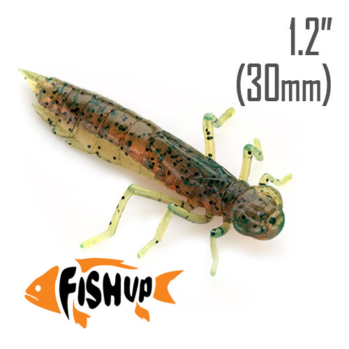Dragonfly 1.2" (30 мм) 10 шт. Силікон FishUp col. 019