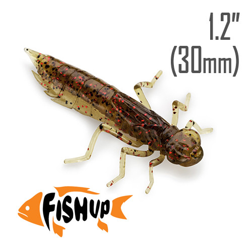 Dragonfly 1.2" (30 мм) 10 шт. Силікон FishUp col. 045