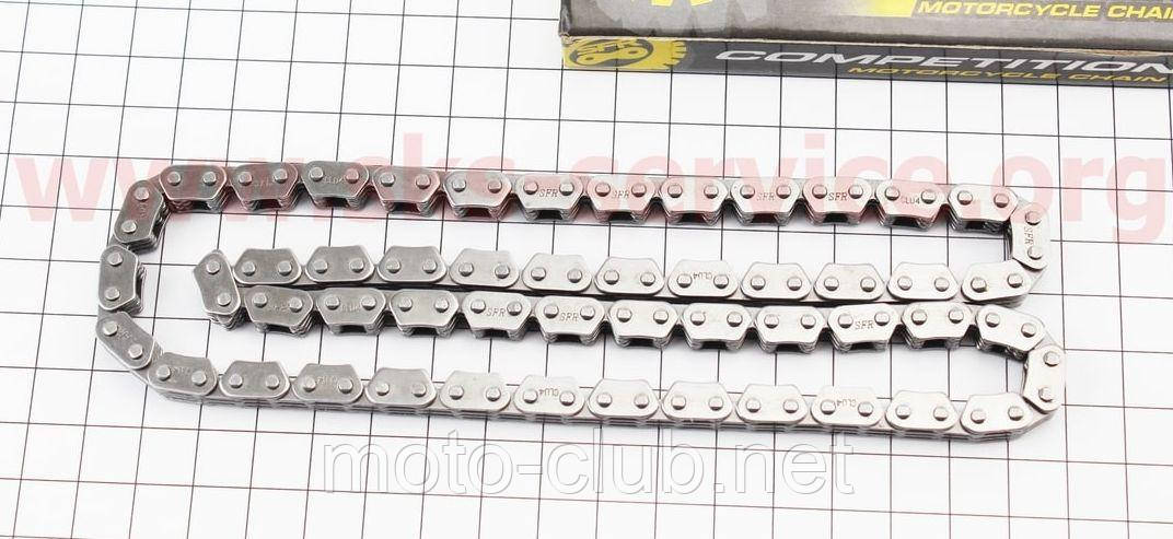 Ланцюг ГРМ CB-250 (3x4-104L) на мотоцикл із двигуном 4T CB150/300 "SFR", фото 1