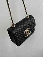 Жіночя сумка Chanel Big Logo Black Bag