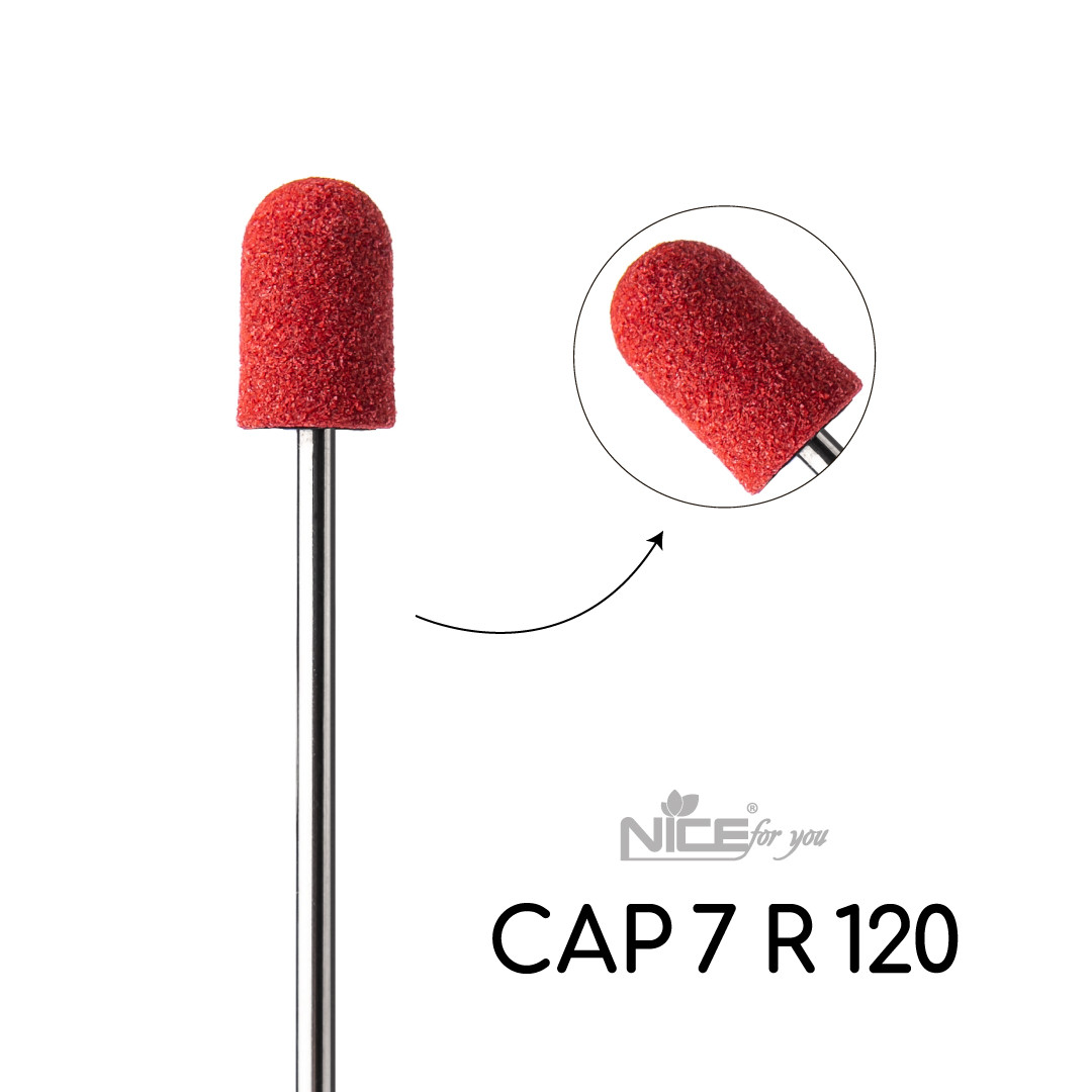 Пісочний ковпачок для педикюру Nice for you CAP 7 R 120