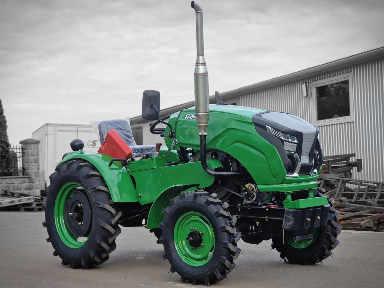 Мини-трактор Булат 254 Мастер на полном приводе, мощностью 24 кс, широкая колея, ВОМ 540 с трехточкой - фото 7 - id-p1879338741