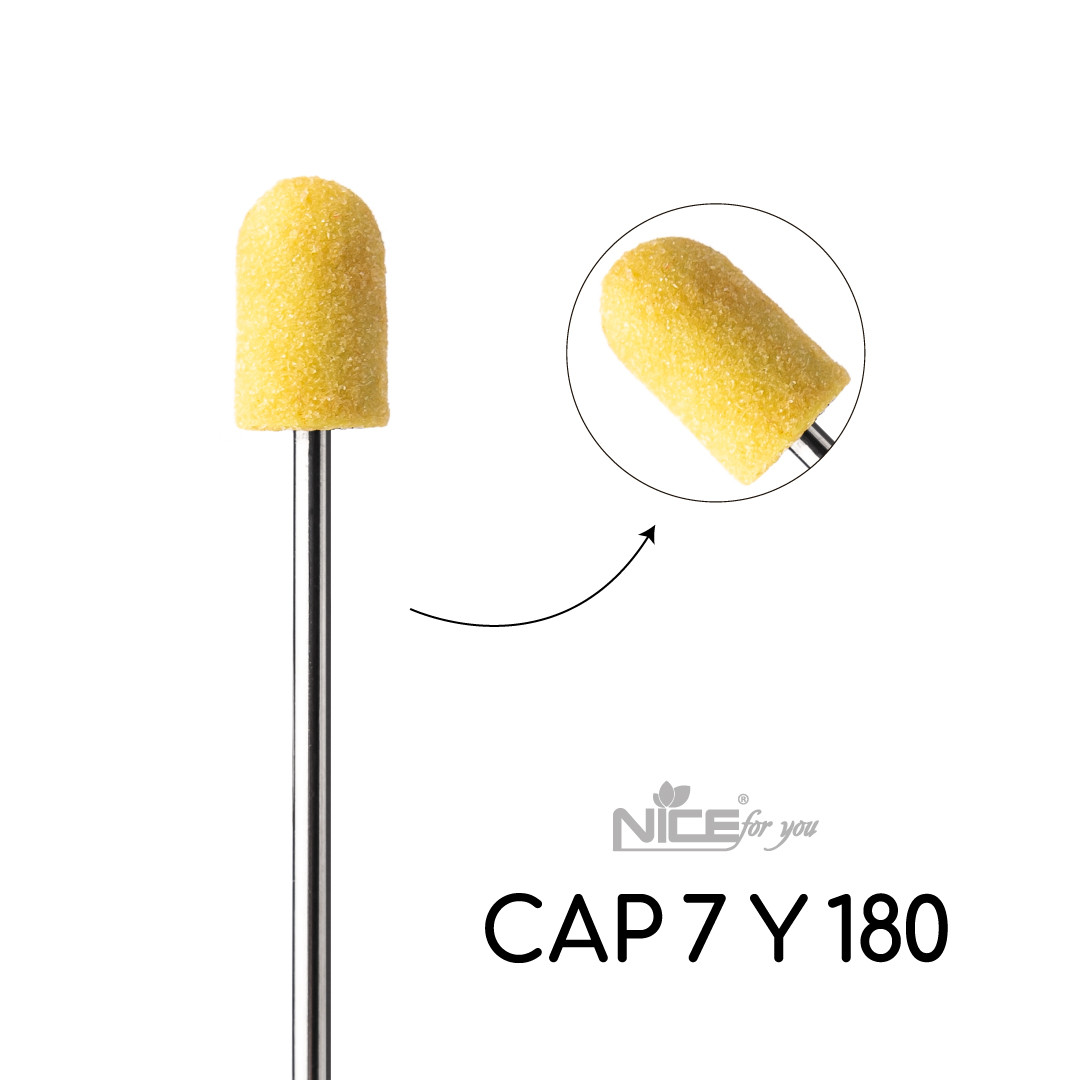 Пісочний ковпачок для педикюру Nice for you CAP 7 Y 180