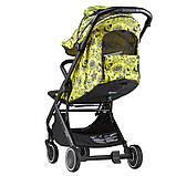 Коляска прогулянкова ANEX AIR-X Ax-SE-01 (woody woods) + підсклянник, москітка, чохол на ніжки сірий, фото 3