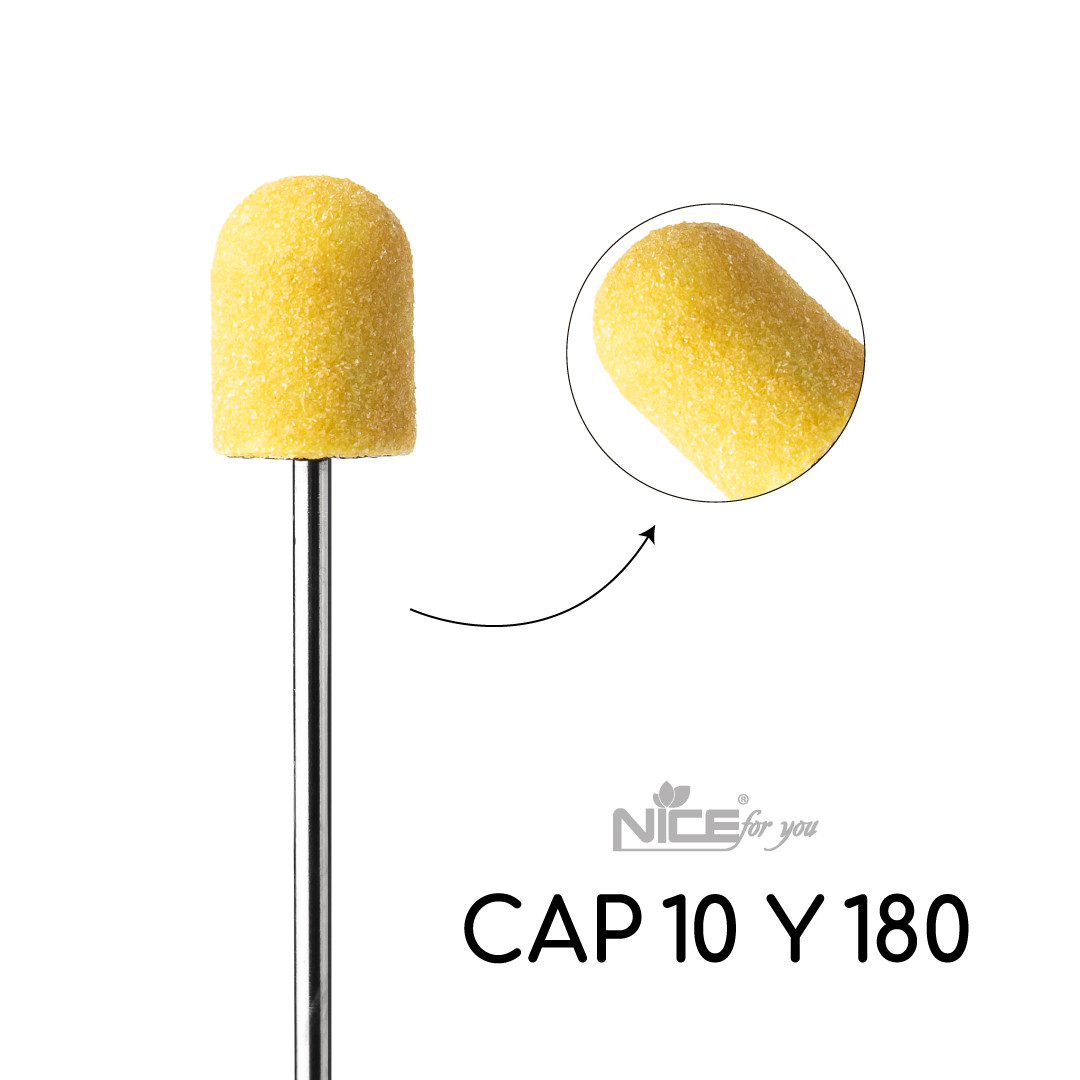 Пісочний ковпачок для педикюру Nice for you CAP 10 Y 180
