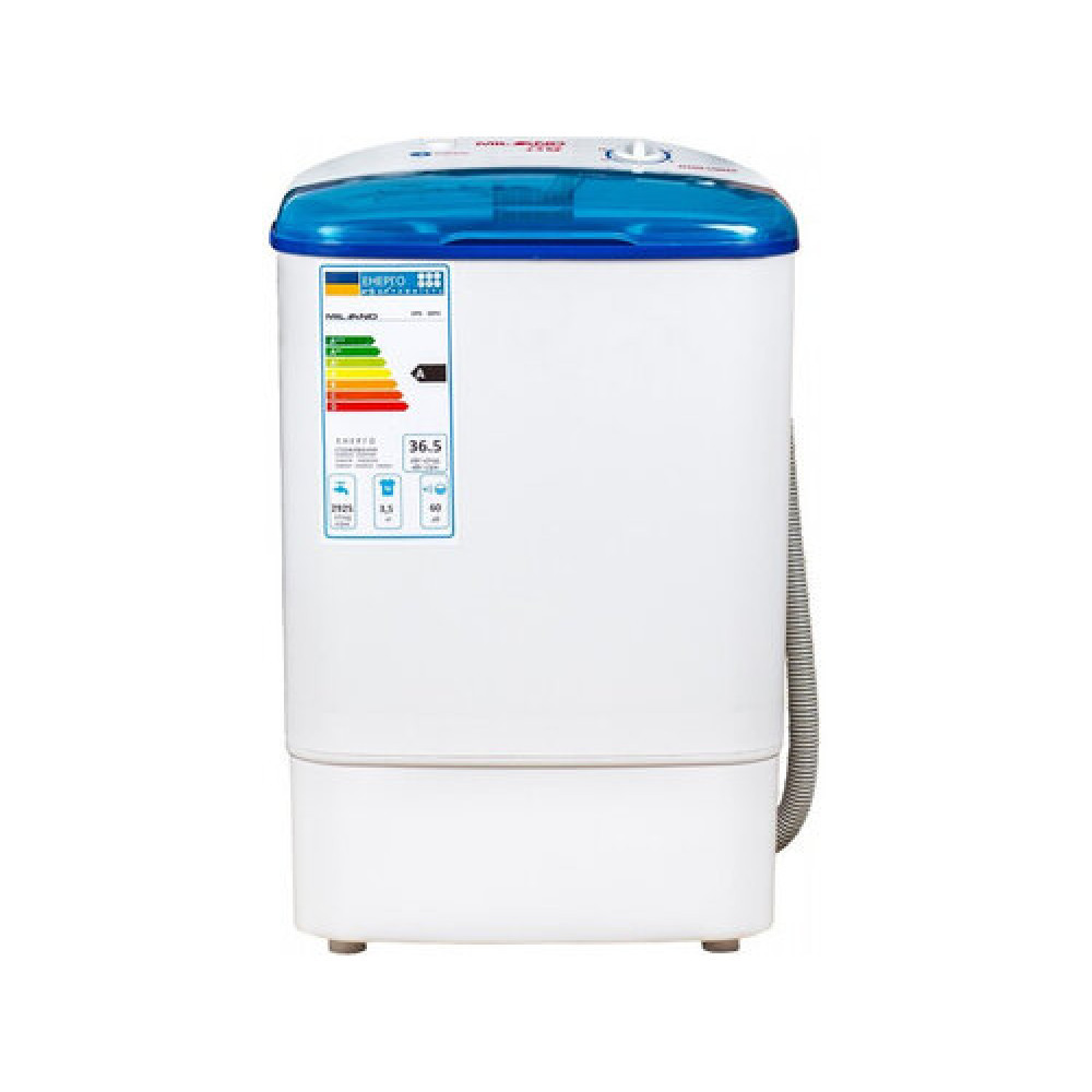 Пральна машина напівавтоматична Milano XPB-30 PA Blue на 3.5 кг, фото 1