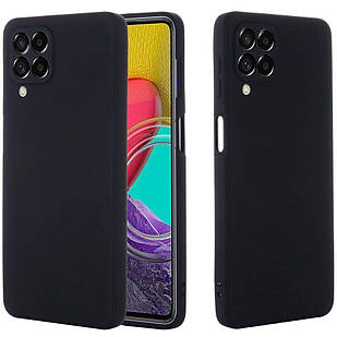 Чохол Silicone Case для Samsung Galaxy M53 Black