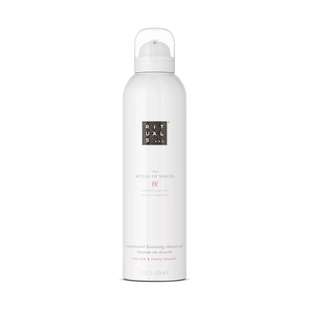 Гель-пінка для душу rituals the ritual of sakura 200ml