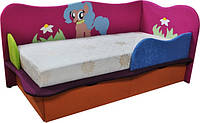 Детская кроватка с матрасом Ribeka Пони 1 для девочек (08K01) D8P7-2023