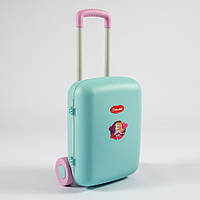 Дитяча валіза для дітей, Дитяча валіза на коліщатках для подорожей бірюзова, Валіза для дитини DOLONI