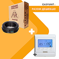 Нагрівальний кабель у стяжку Arnold Rak 20 EC - 2300Вт (115м) під плитку + програмований терморегулятор М 6.16, E51 WiFi