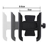 Тримач телефону велосипедний Кріплення телефону для мотоцикла самоката мопеда, фото 5