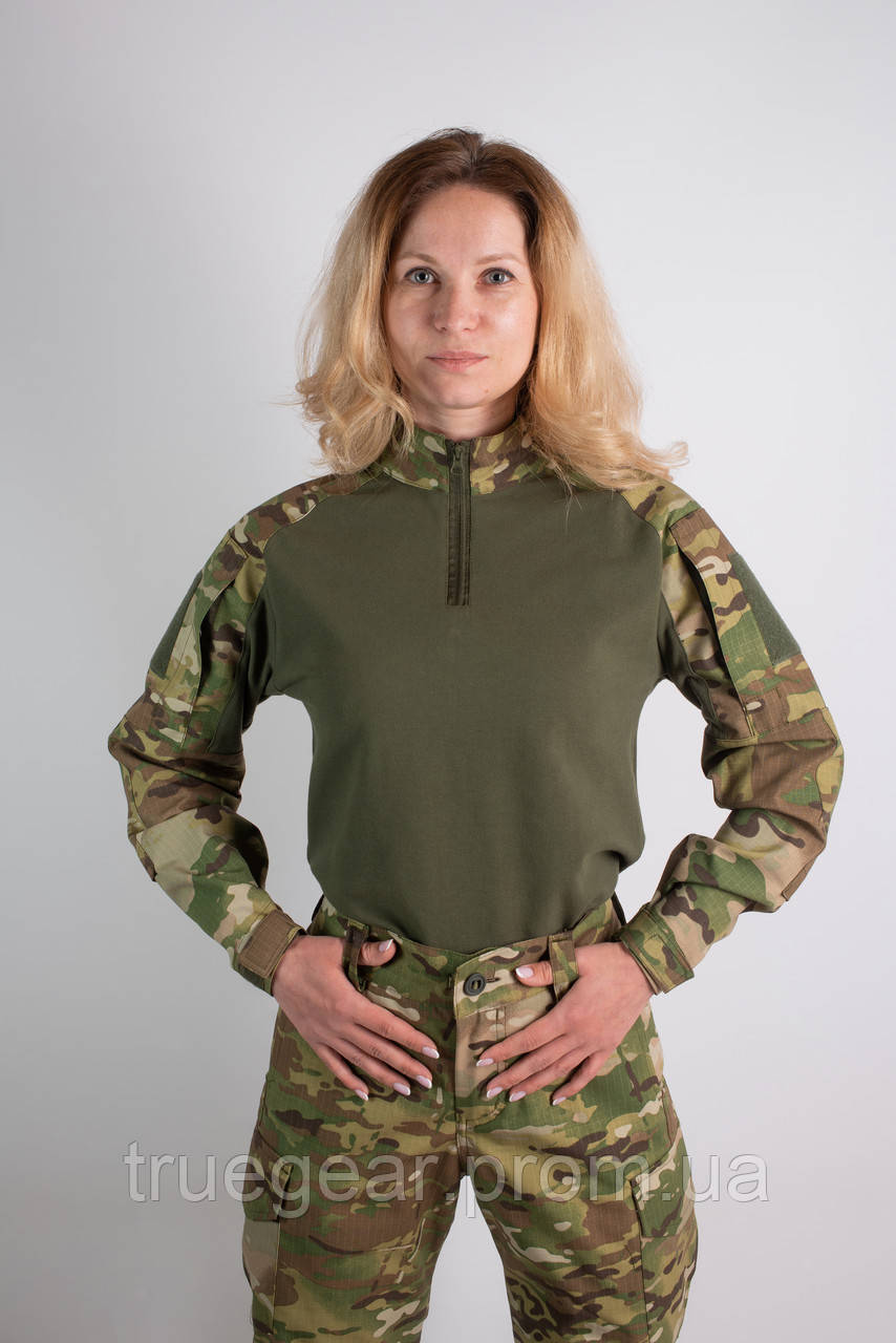 Тактична сорочка True Gear Убакс ARMY жіноча Мультикам